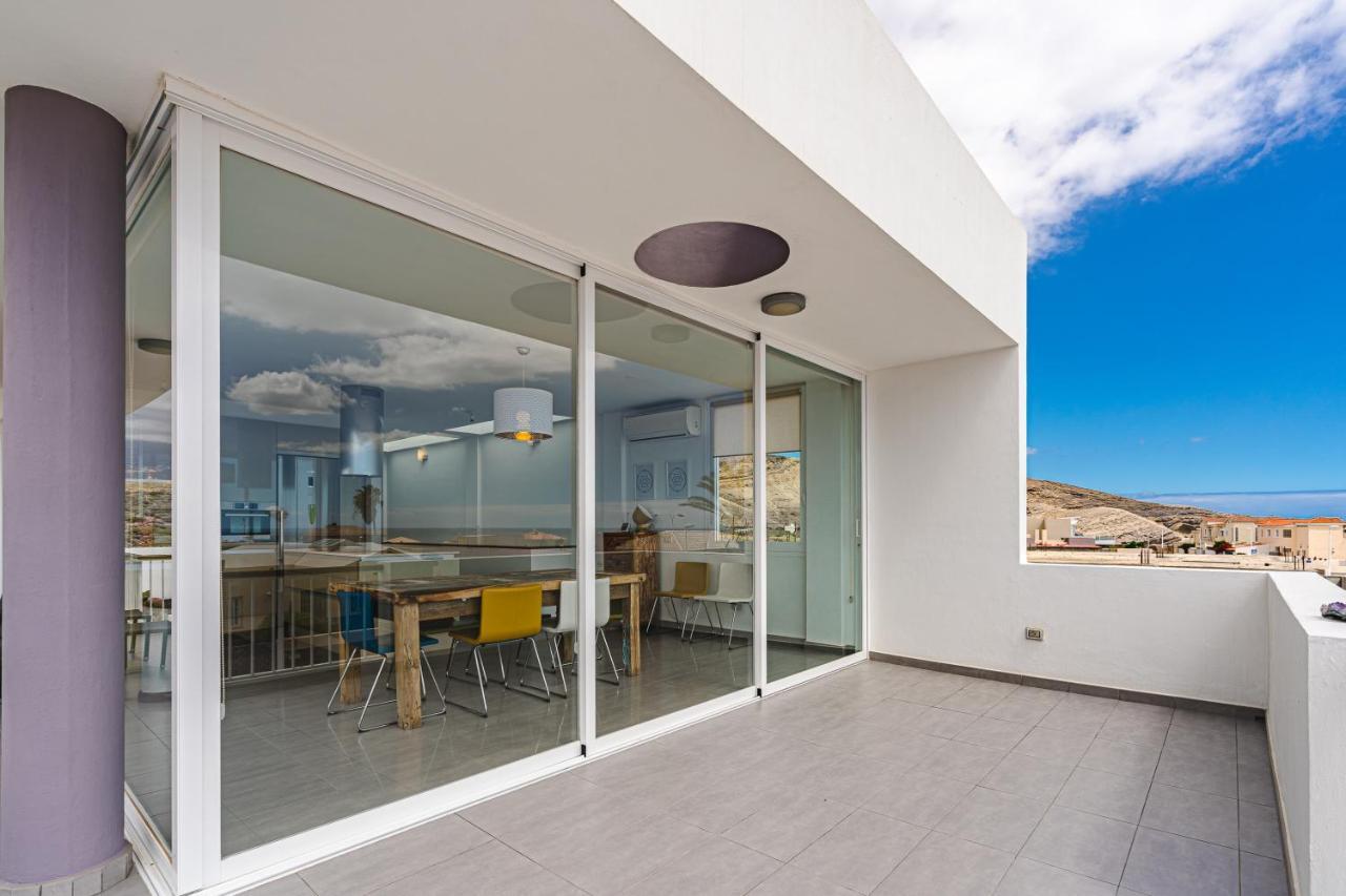 Modern 3Bdr Villa With Heated Pool El Médano Zewnętrze zdjęcie